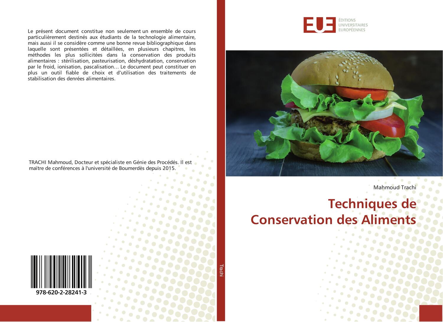 Cover: 9786202282413 | Techniques de Conservation des Aliments | Mahmoud Trachi | Taschenbuch