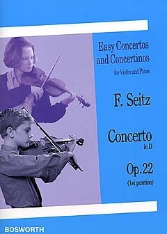 Cover: 9780711994560 | Concerto d-Major op.22 for violin and piano (1st position) easy...