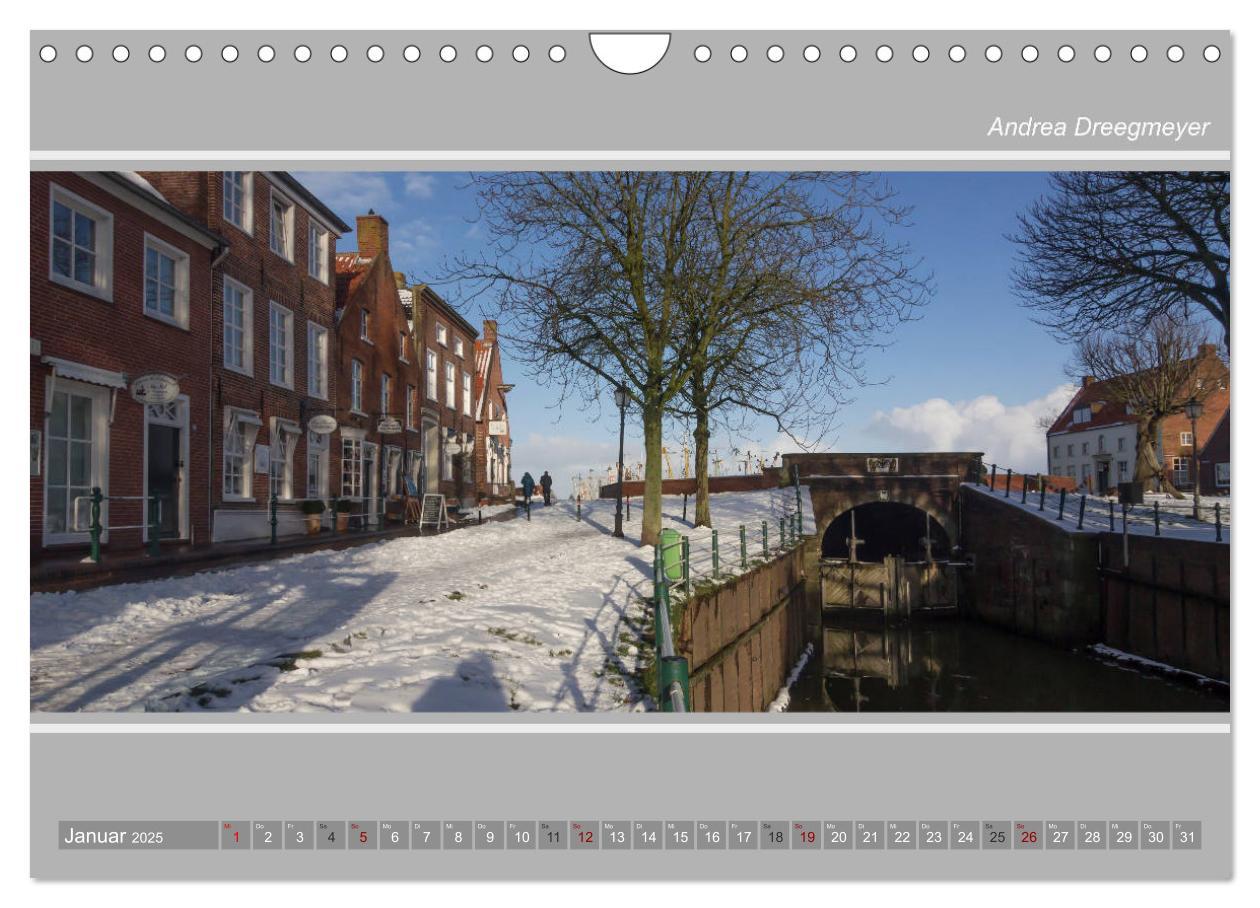 Bild: 9783435417568 | Greetsiel-Panorama (Wandkalender 2025 DIN A4 quer), CALVENDO...