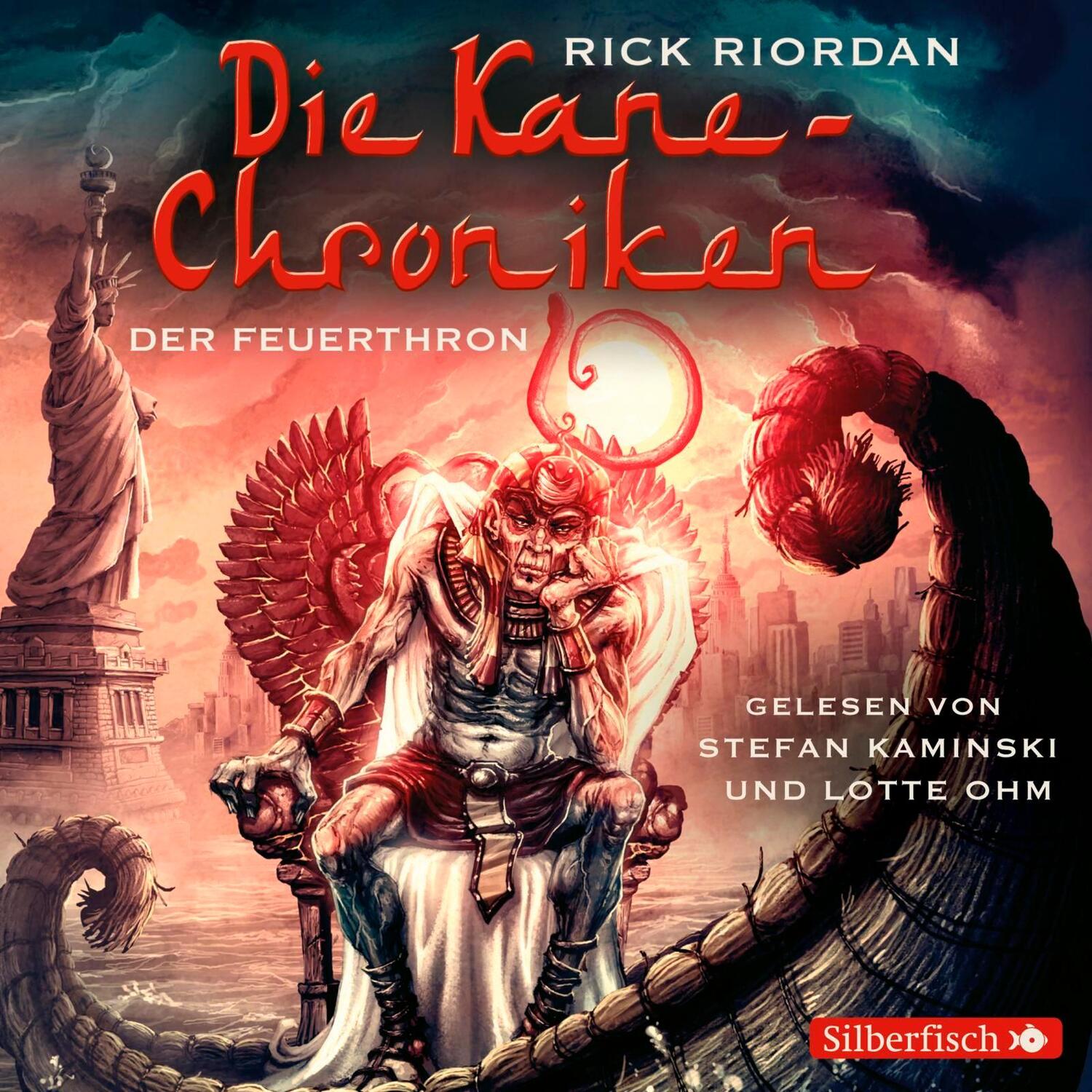 Cover: 9783867428897 | Die Kane-Chroniken 02. Der Feuerthron | Rick Riordan | Audio-CD | 2016
