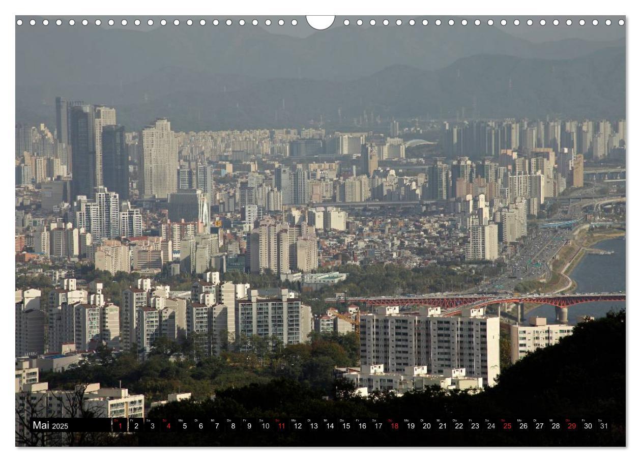 Bild: 9783435741441 | Seoul (Wandkalender 2025 DIN A3 quer), CALVENDO Monatskalender | 2025