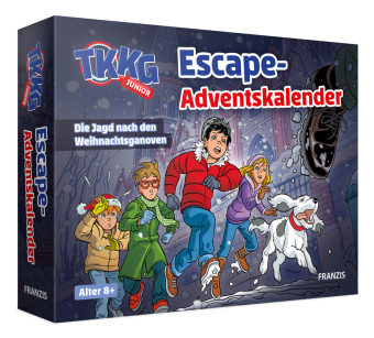 Cover: 4019631672407 | TKKG Junior Escape-Adventskalender - Die Jagd nach den...