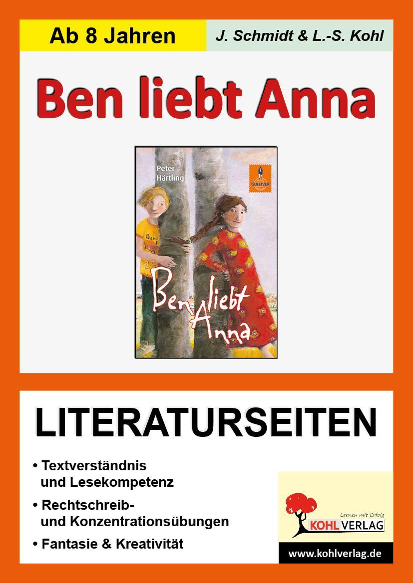 Cover: 9783866321663 | Ben liebt Anna - Literaturseiten | Lynn S. Kohl | Taschenbuch | 2009