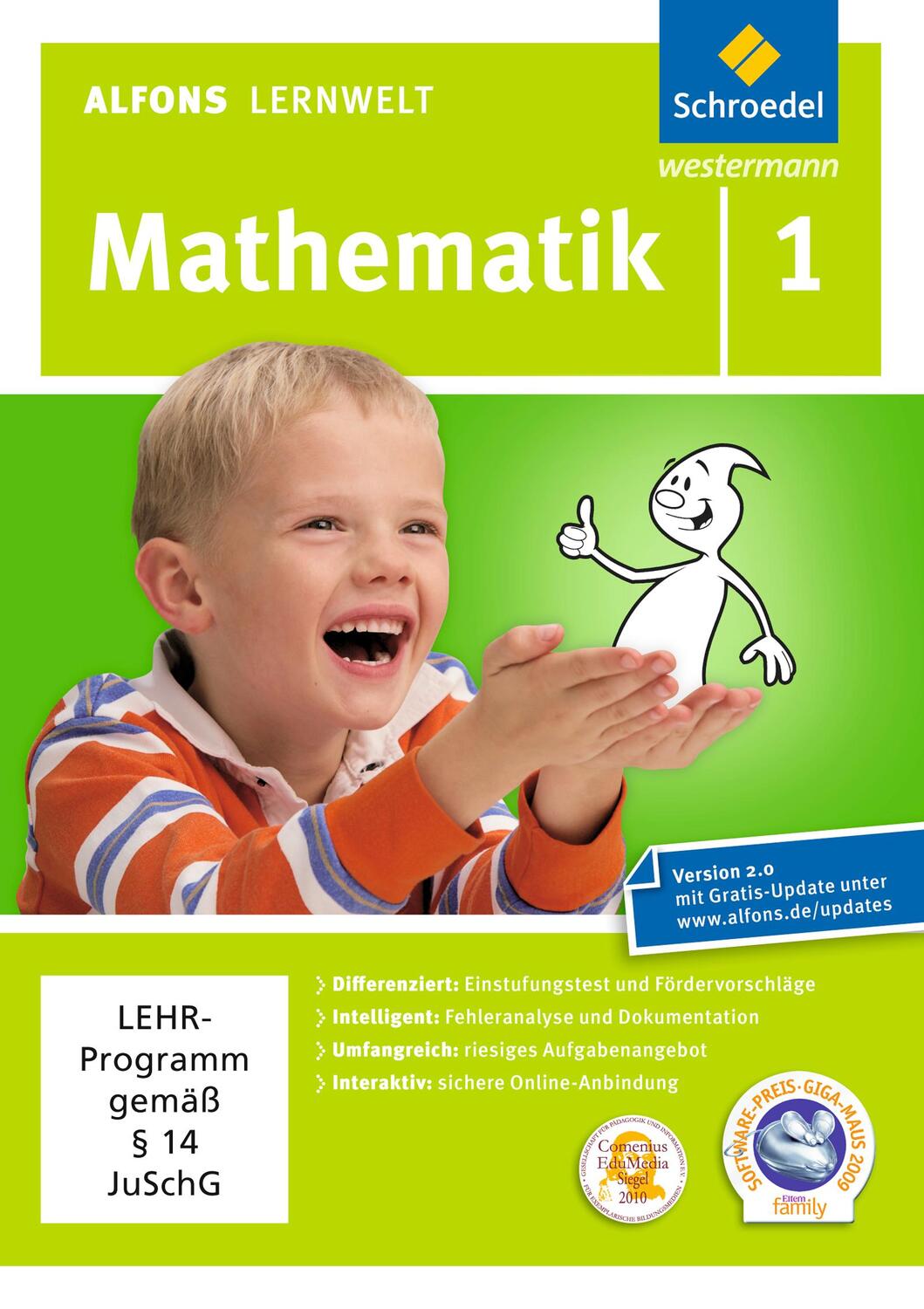 Cover: 9783507602656 | Alfons Lernwelt Lernsoftware Mathematik 1. DVD-ROM | Mathematik 1