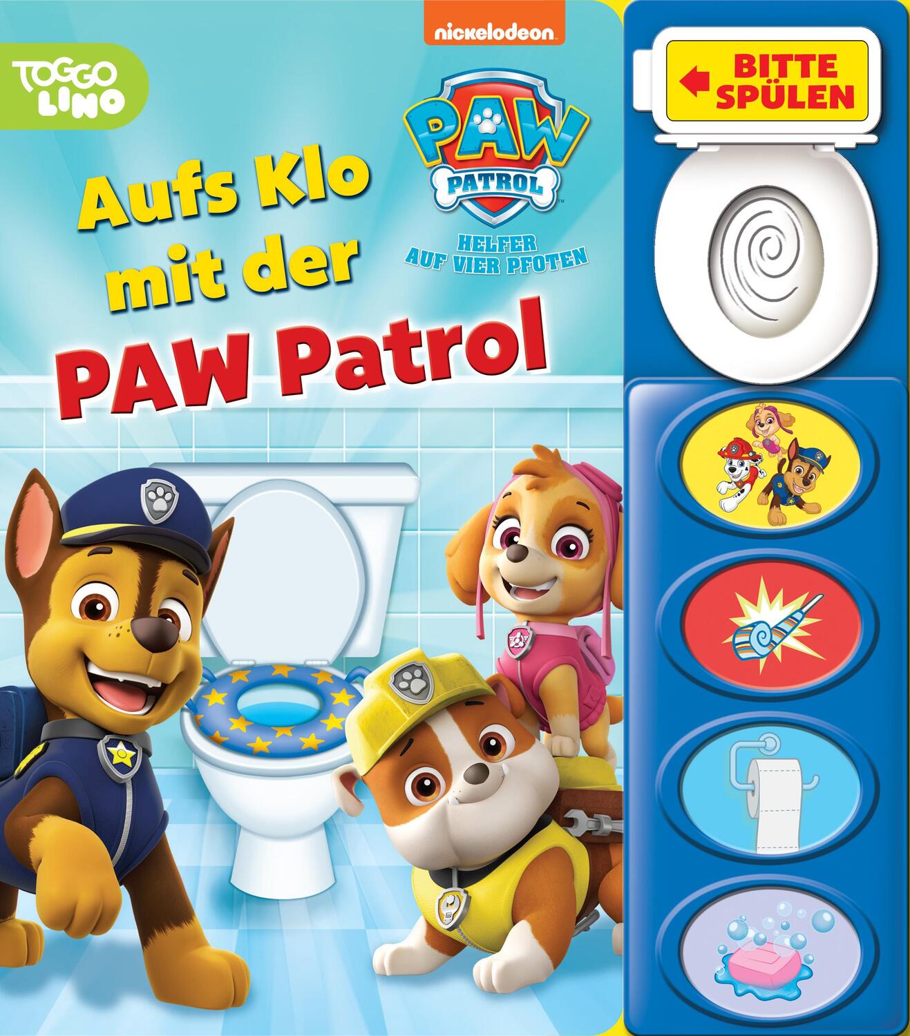 Cover: 9781503766532 | PAW Patrol - Aufs Klo mit der PAW Patrol - Mein Klo-Soundbuch -...