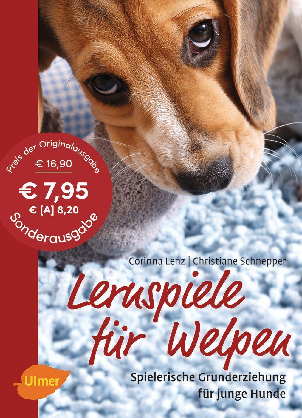 Cover: 9783800133901 | Lernspiele für Welpen | Spielerische Grunderziehung für junge Hunde