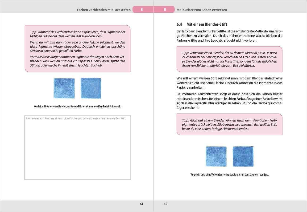 Bild: 9783832802622 | Kreative Ausmaltechniken - Malbücher zum Leben erwecken! | Anja Wenzke