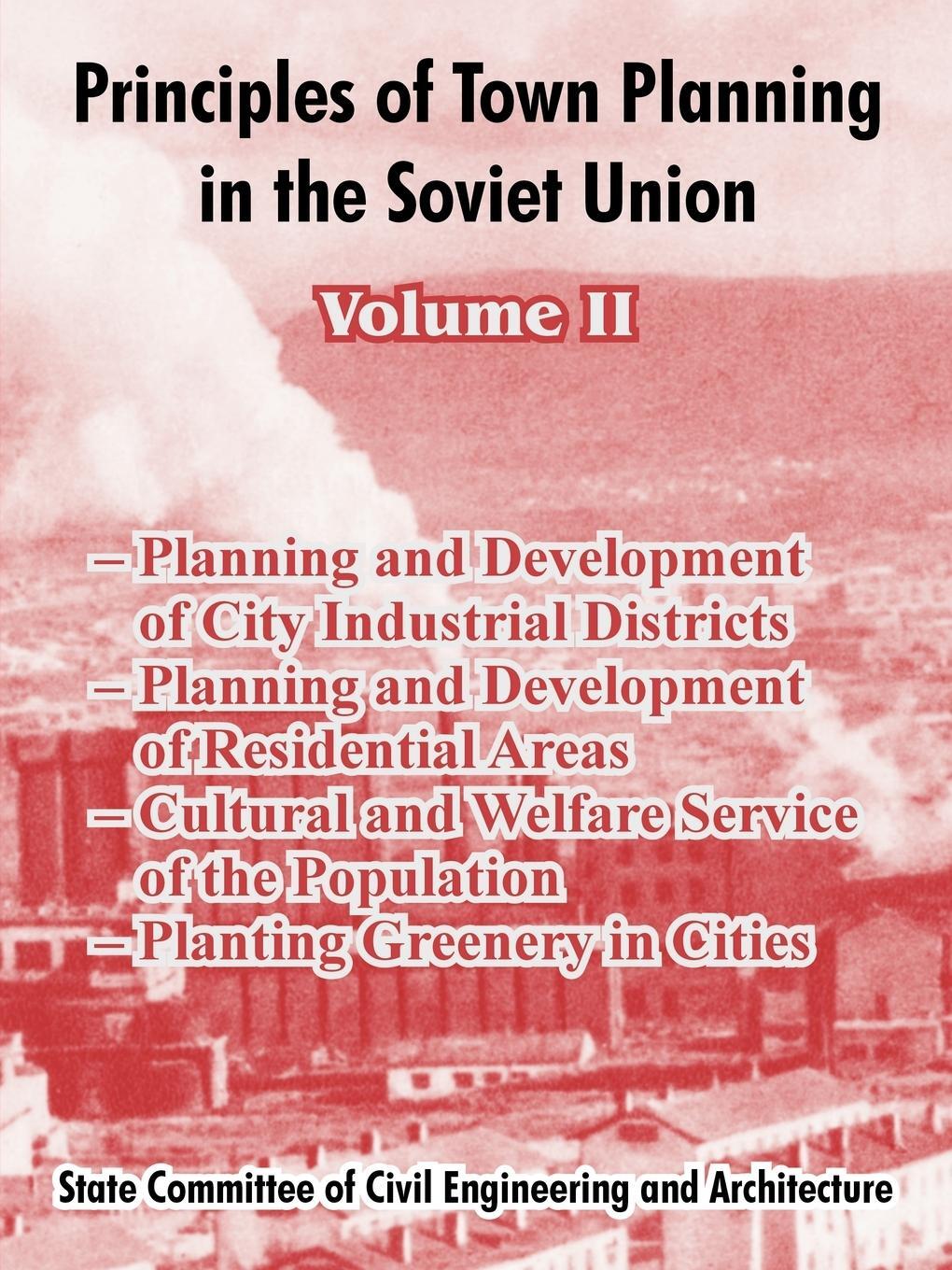 Cover: 9781410213105 | Principles of Town Planning in the Soviet Union | Volume II | USSR