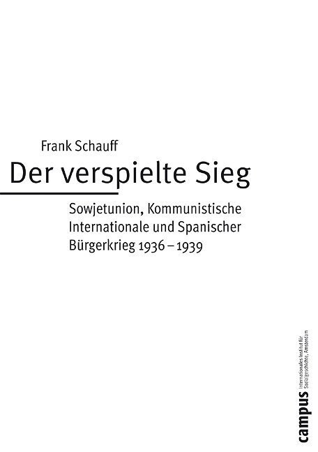 Cover: 9783593376134 | Der verspielte Sieg | Frank Schauff | Taschenbuch | 405 S. | Deutsch