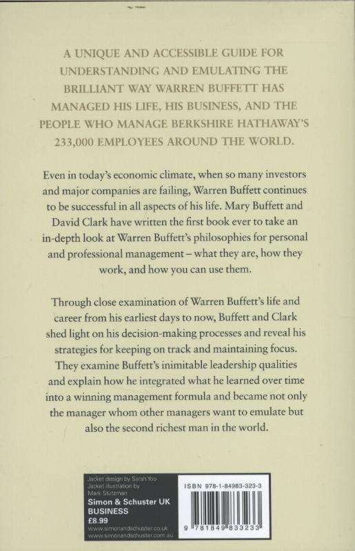 Rückseite: 9781849833233 | Warren Buffett's Management Secrets | Mary Buffett (u. a.) | Buch