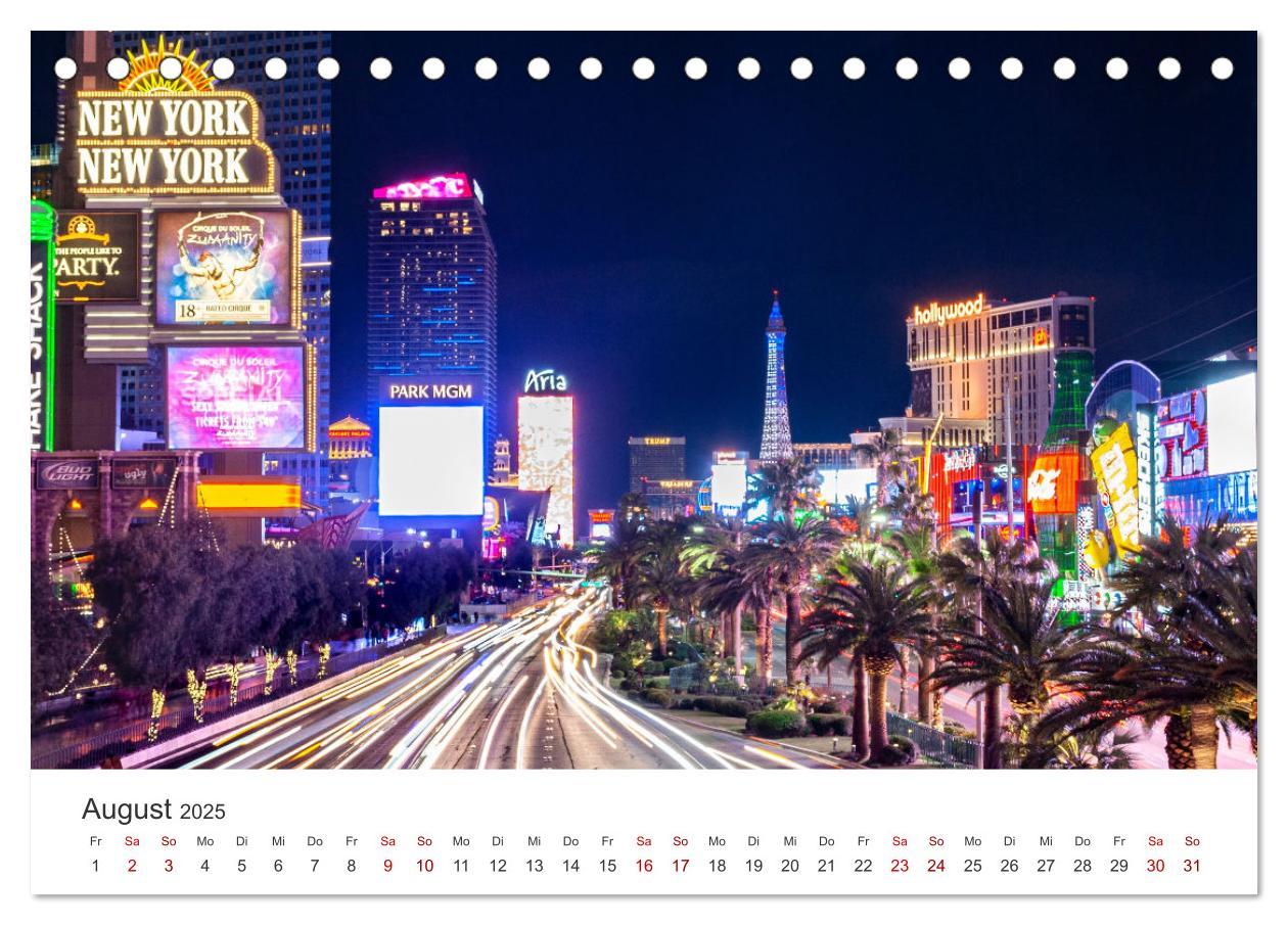 Bild: 9783435007301 | Las Vegas - Spiel, Spaß und Glück (Tischkalender 2025 DIN A5 quer),...