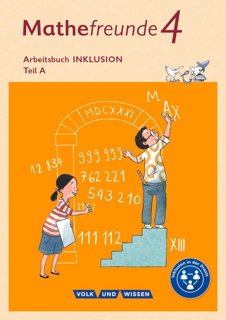 Cover: 9783060837397 | Mathefreunde 4. Schuljahr - Nord/Süd - Arbeitsbuch Inklusion - Teil...