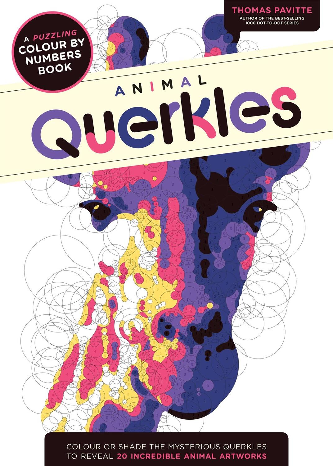 Cover: 9781781573549 | Animal Querkles | A puzzling colour-by-numbers book | Thomas Pavitte