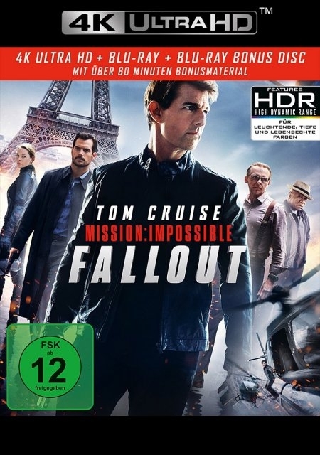 Cover: 5053083165093 | Mission: Impossible 6 - Fallout (Ultra HD Blu-ray &amp; Blu-ray) | Deutsch