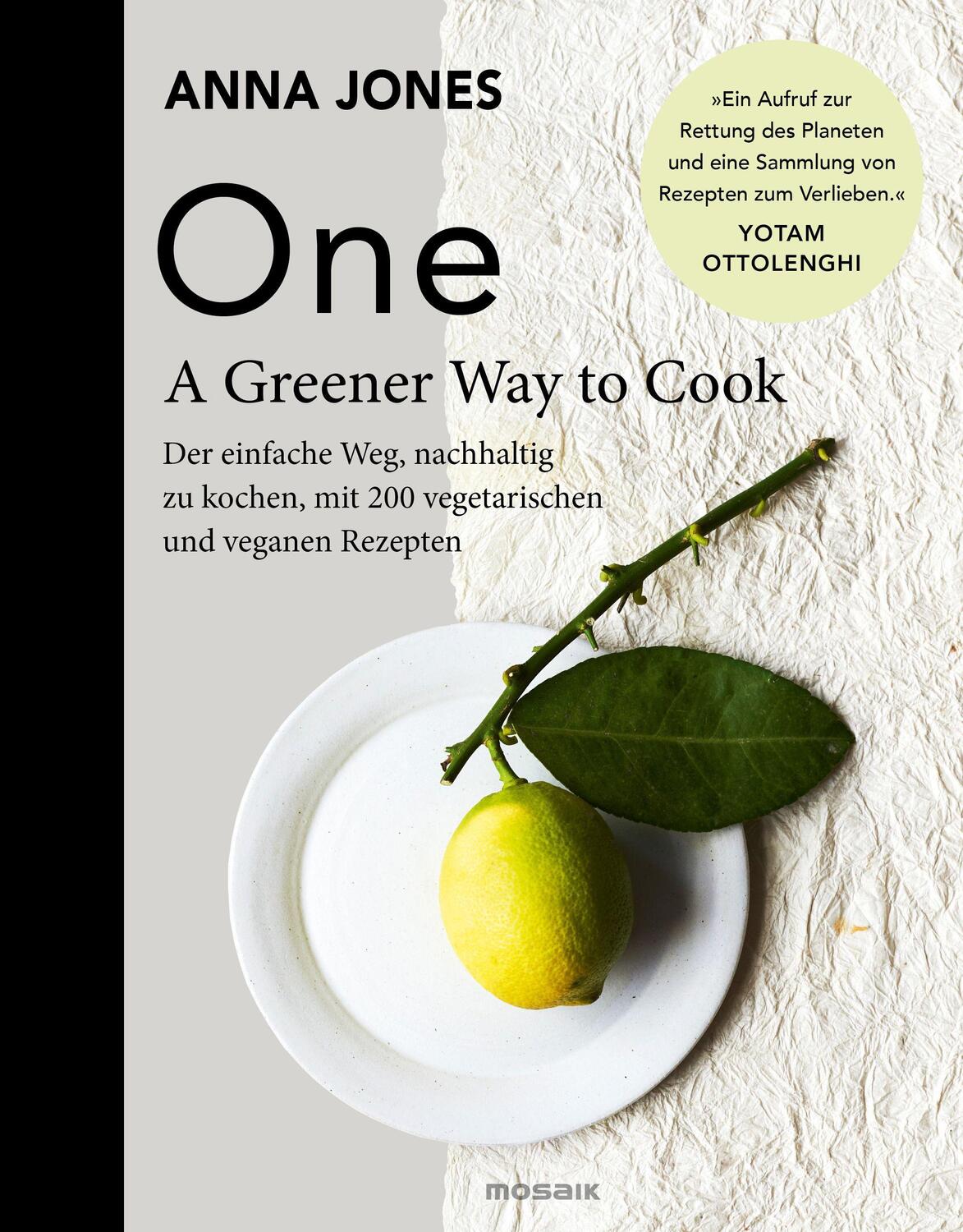 Cover: 9783442393886 | ONE - A Greener Way to Cook | Anna Jones | Buch | 336 S. | Deutsch