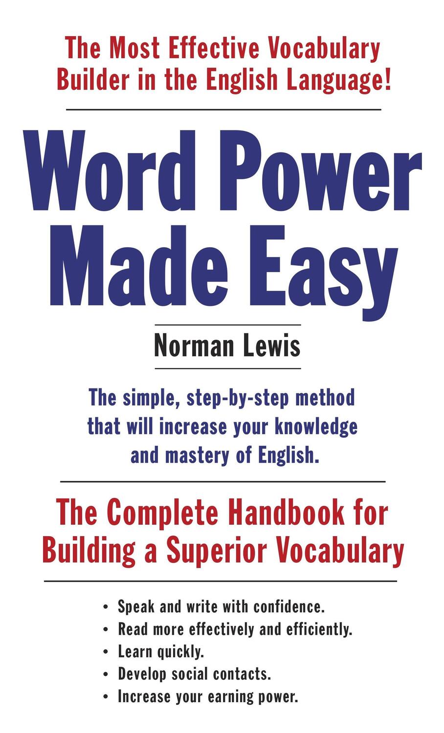 Cover: 9781101873854 | Word Power Made Easy | Norman Lewis | Taschenbuch | Englisch | 2014