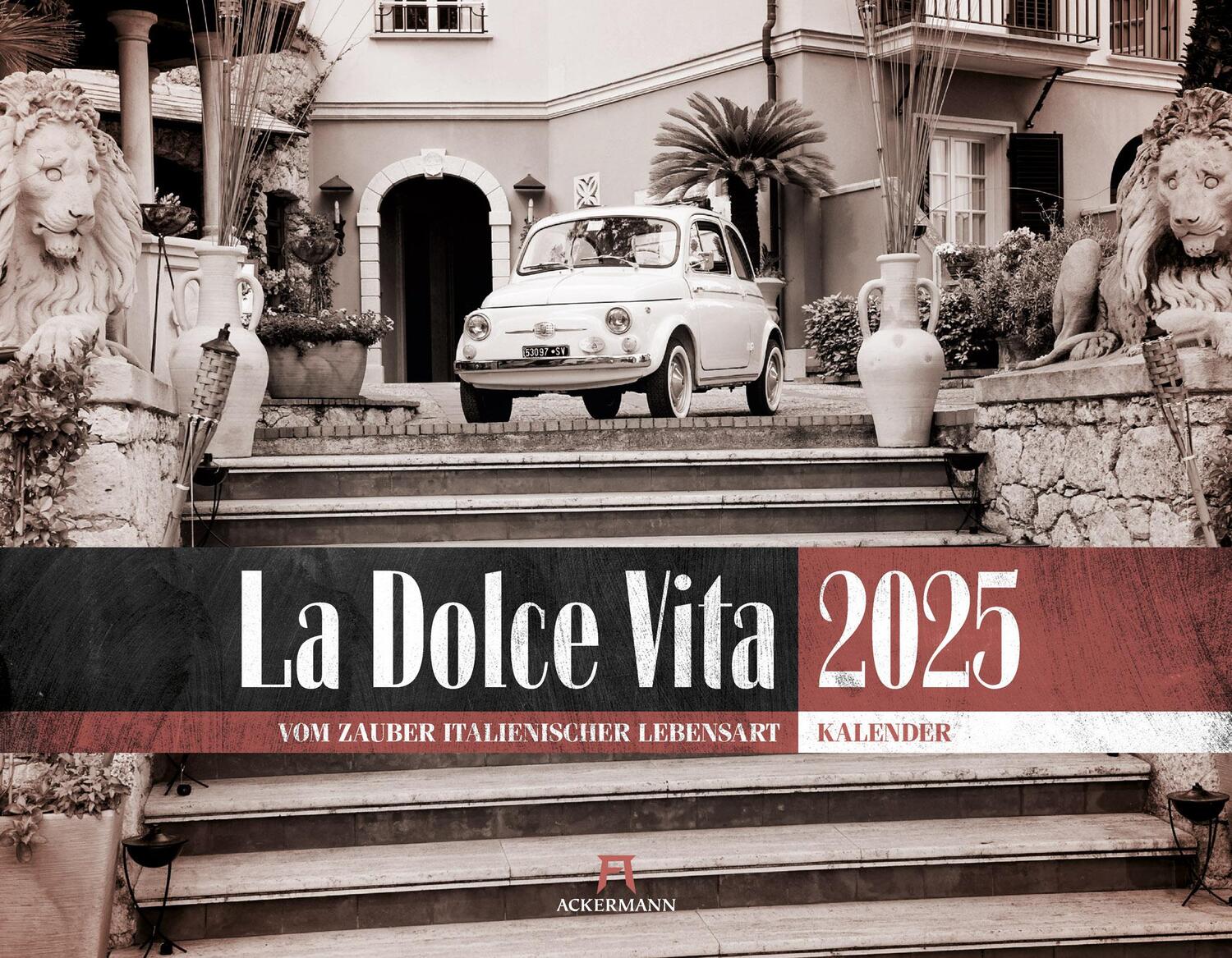 Cover: 9783838425238 | La Dolce Vita - Italienische Lebensart Kalender 2025 | Kunstverlag