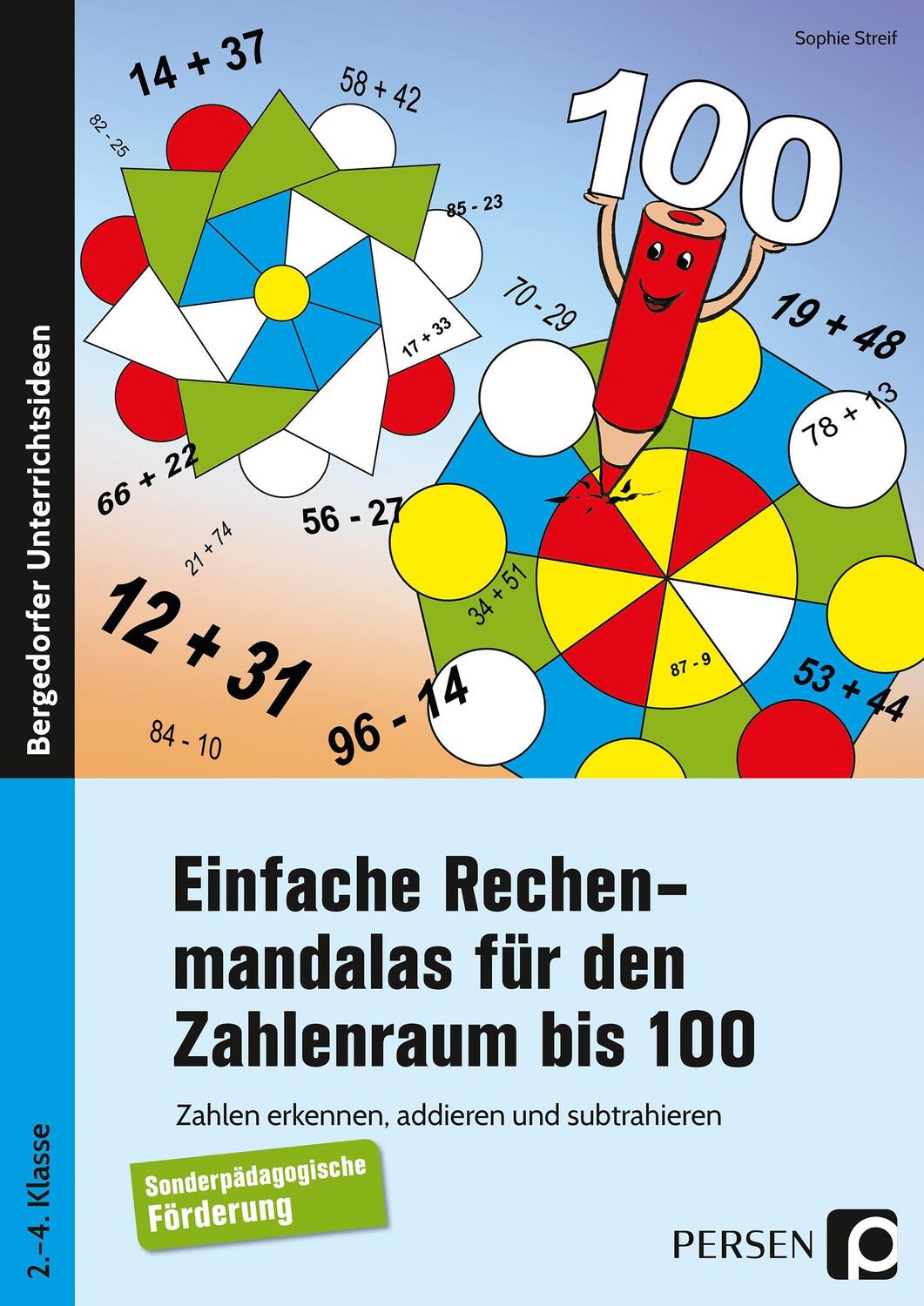 Cover: 9783403202332 | Einfache Rechenmandalas für den Zahlenraum bis 100 | Sophie Streif