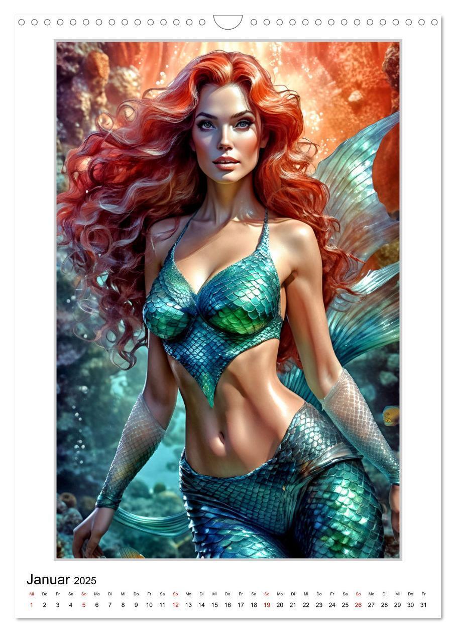 Bild: 9783457155165 | Fantasy-Frauenfiguren (Wandkalender 2025 DIN A3 hoch), CALVENDO...