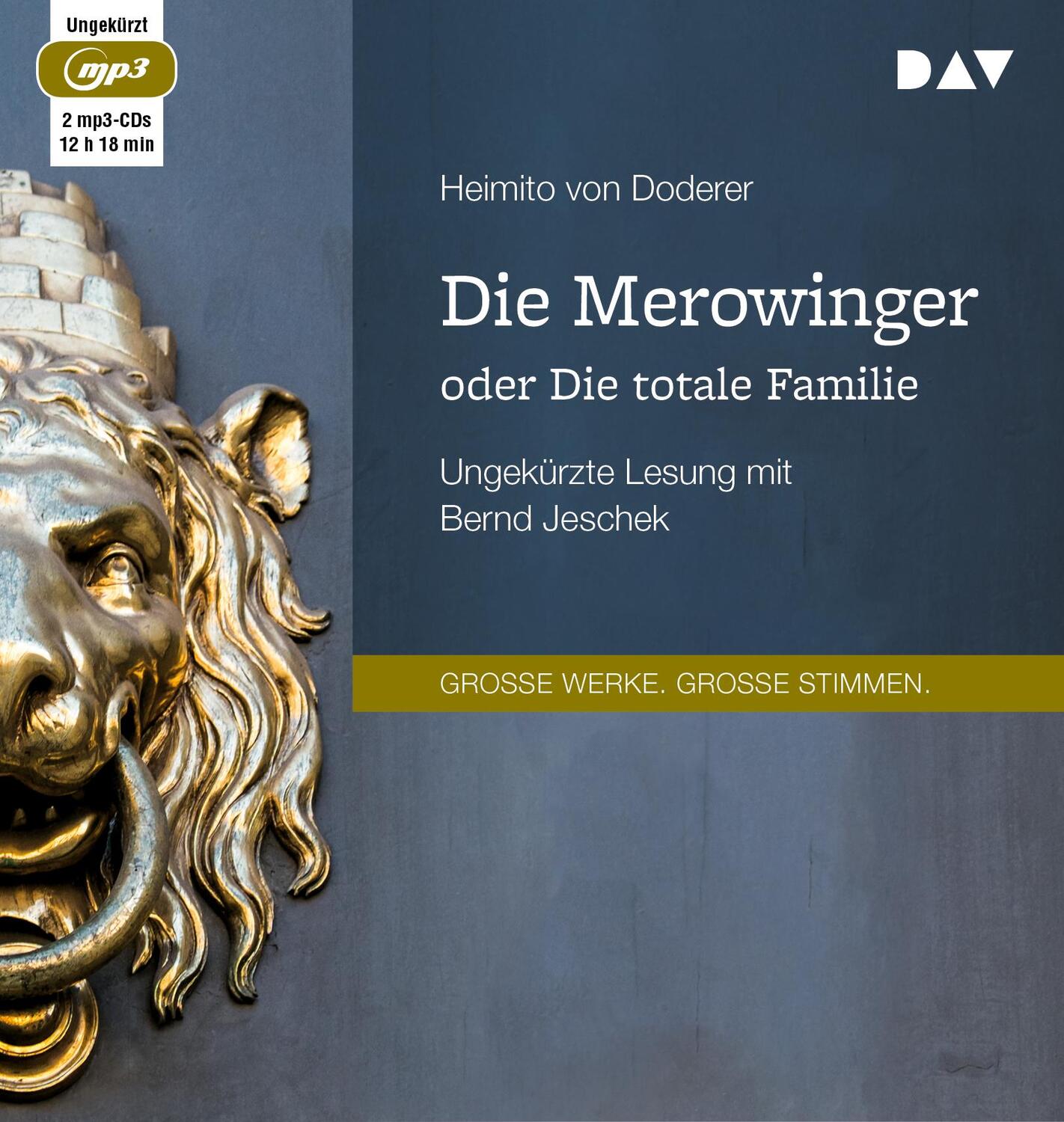 Cover: 9783742411334 | Die Merowinger oder Die totale Familie | Heimito Von Doderer | MP3
