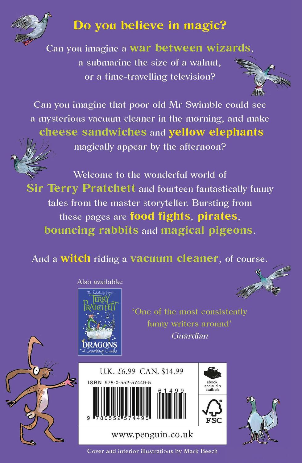 Rückseite: 9780552574495 | The Witch's Vacuum Cleaner | And Other Stories | Terry Pratchett