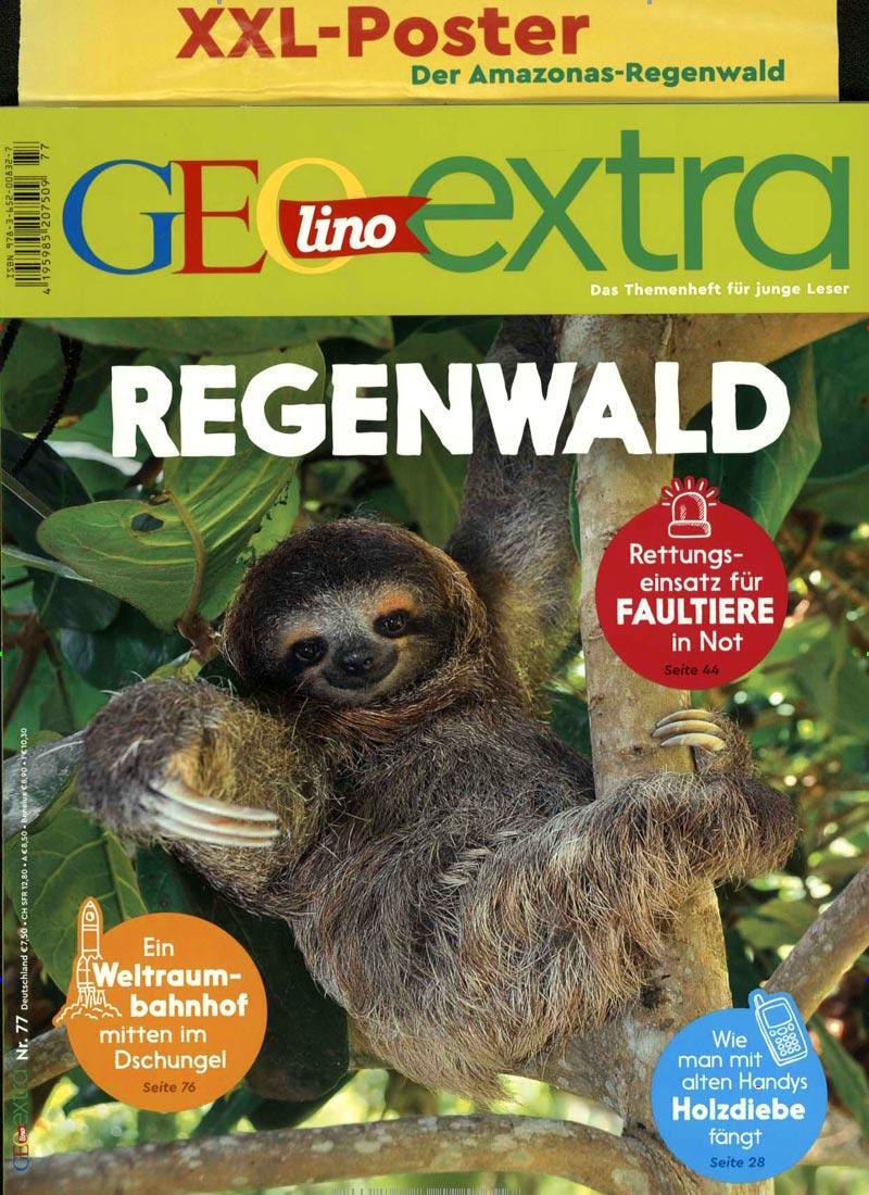 Cover: 9783652008327 | GEOlino extra 77/2019 - Regenwald | Rosemarie Wetscher | Broschüre