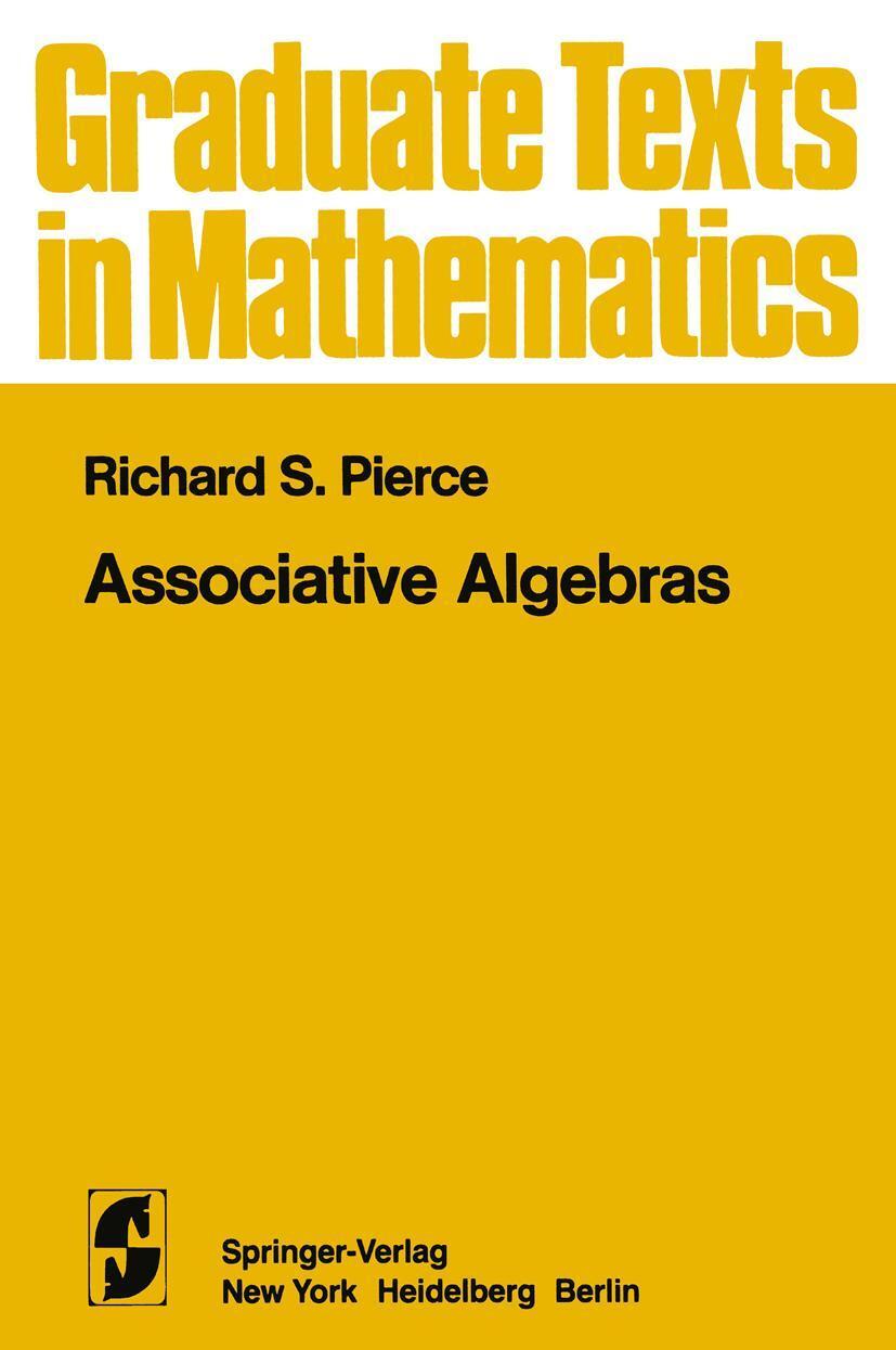 Cover: 9781475701654 | Associative Algebras | R. S. Pierce | Taschenbuch | Paperback | 436 S.