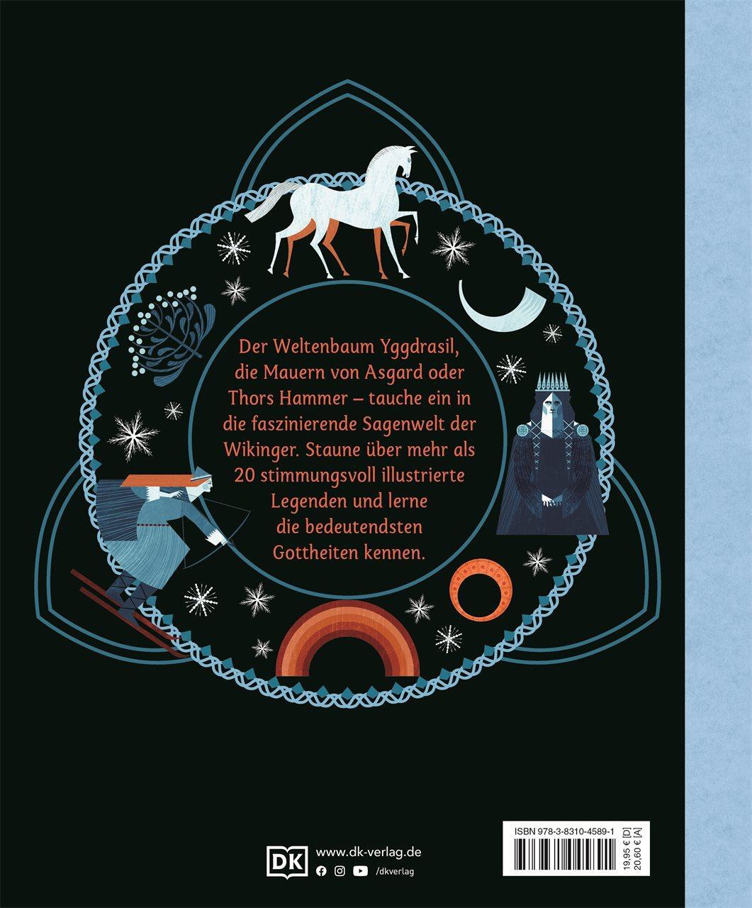 Rückseite: 9783831045891 | Nordische Mythen | Matt Ralphs | Buch | Cover mit Folienveredelung