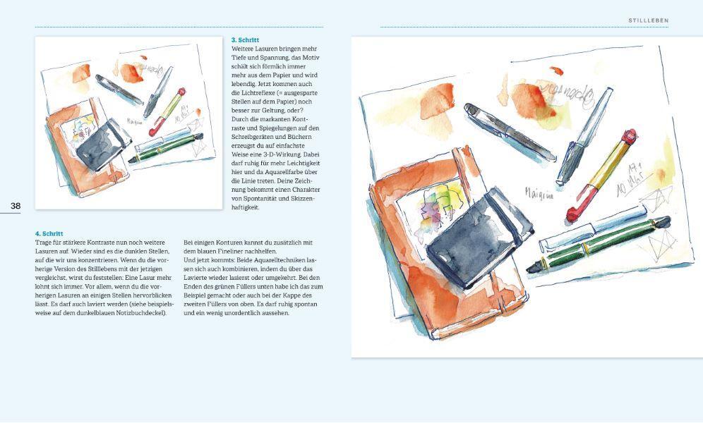 Bild: 9783862304455 | Home Sketching | Alltags-Szenen schnell skizzieren | Linker-Wenzel