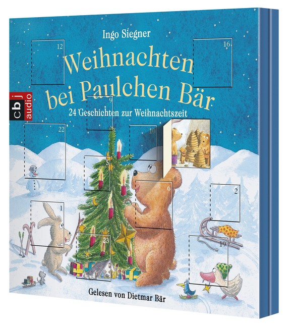 Bild: 9783837126860 | Weihnachten bei Paulchen Bär, 1 Audio-CD | Ingo Siegner | Audio-CD
