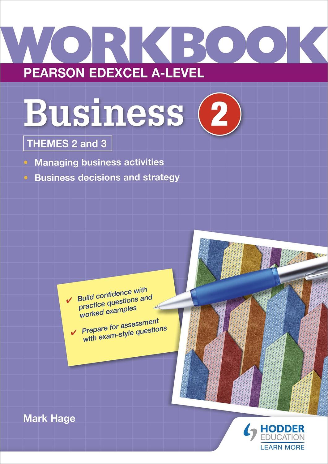 Cover: 9781398358683 | Pearson Edexcel A-Level Business Workbook 2 | Mark Hage | Taschenbuch