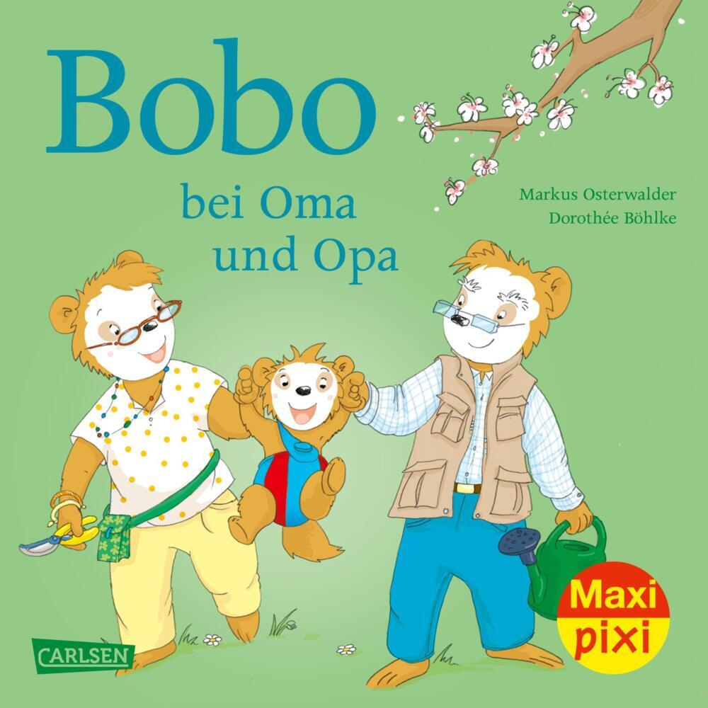 Cover: 9783551032607 | Maxi Pixi 350: Bobo bei Oma und Opa | Miniaturbuch | Osterwalder