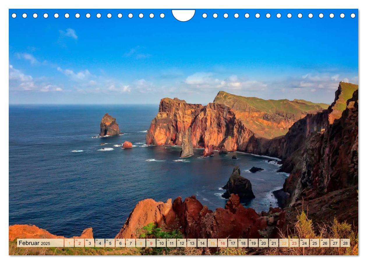 Bild: 9783435468089 | Madeira - blaues Wasser, grüne Berge, bunte Blumen (Wandkalender...