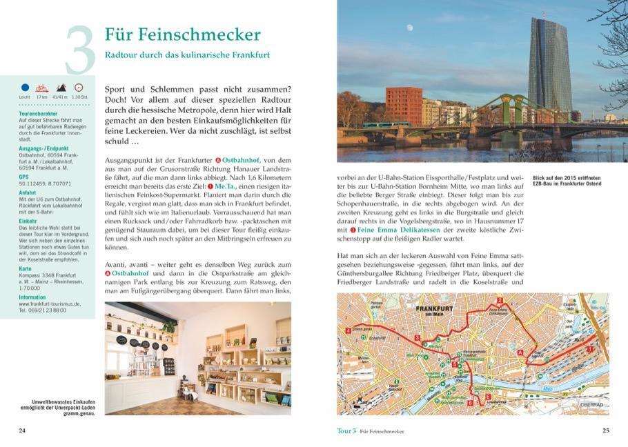 Bild: 9783734314742 | Radtouren für Langschläfer Frankfurt | Laura Bachmann | Taschenbuch