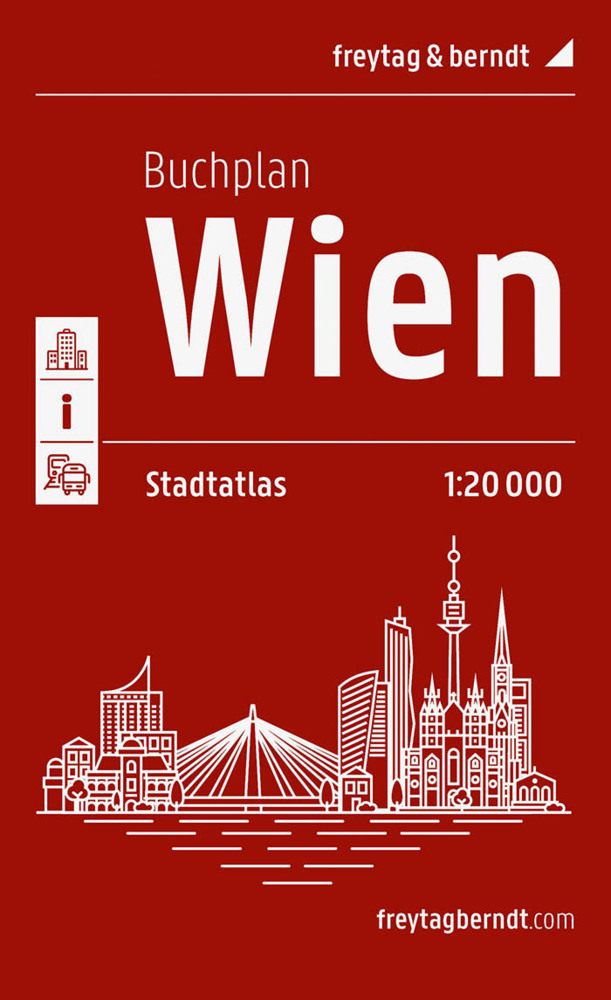 Cover: 9783707921069 | Wien, Buchplan 1:20.000, freytag &amp; berndt | Stadtatlas | berndt | Buch