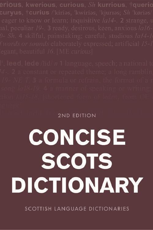 Cover: 9781474432313 | Concise Scots Dictionary | Scottish Language Dictionaries | Buch