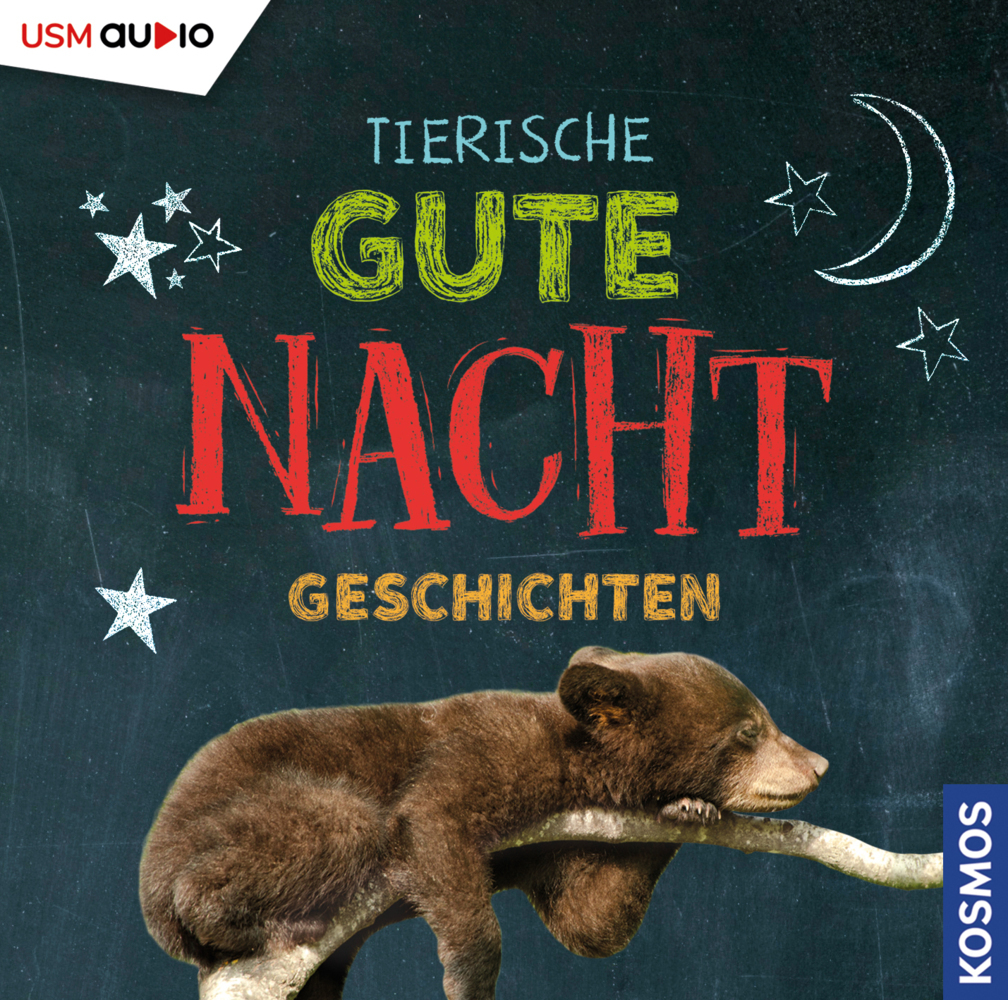 Cover: 9783803234858 | Tierische Gute-Nacht-Geschichten, 1 Audio-CD | Johanna Prinz | CD