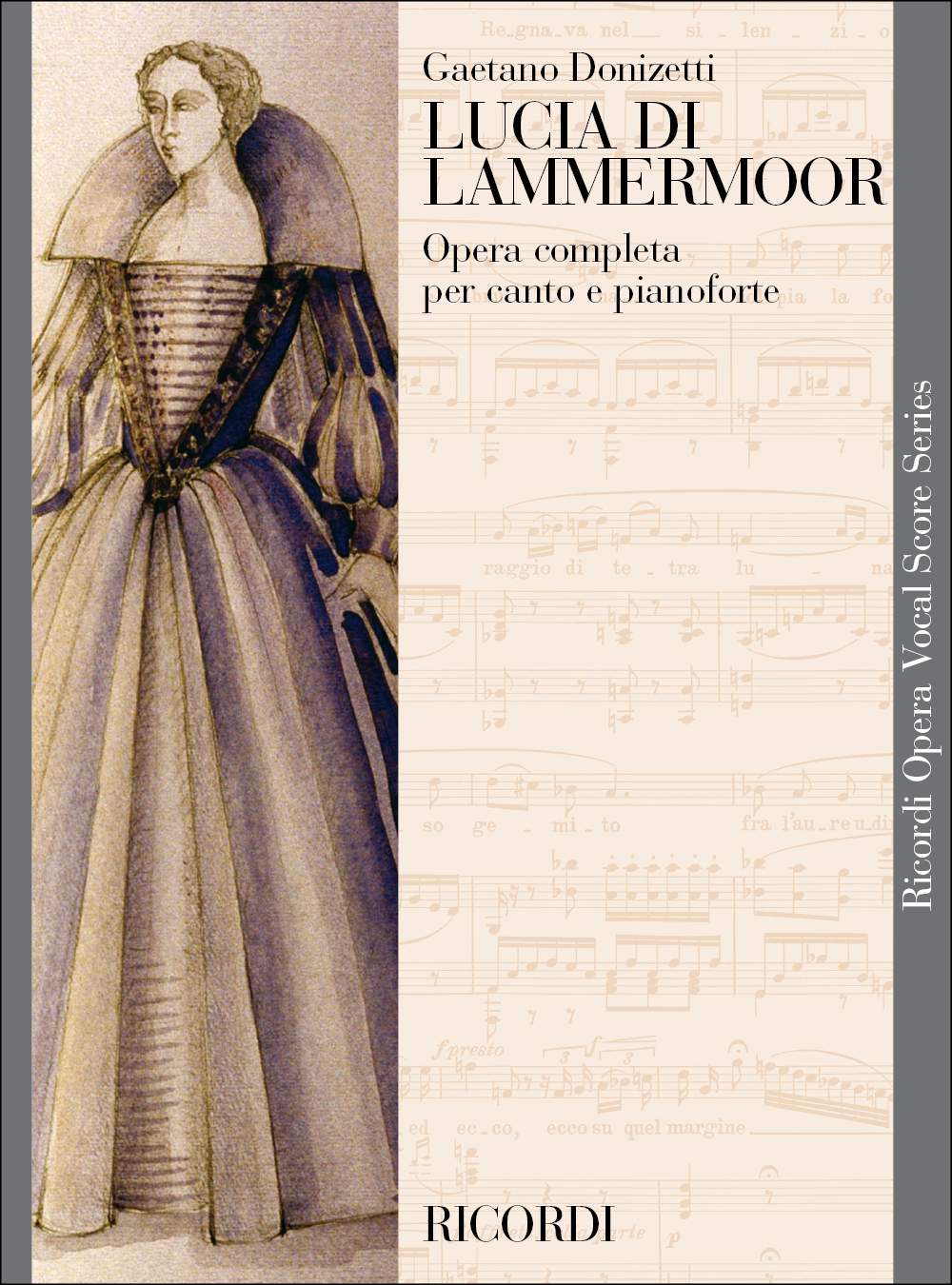 Cover: 9790040416893 | Lucia di Lammermoor | Vocal Score | Gaetano Donizetti | Klavierauszug