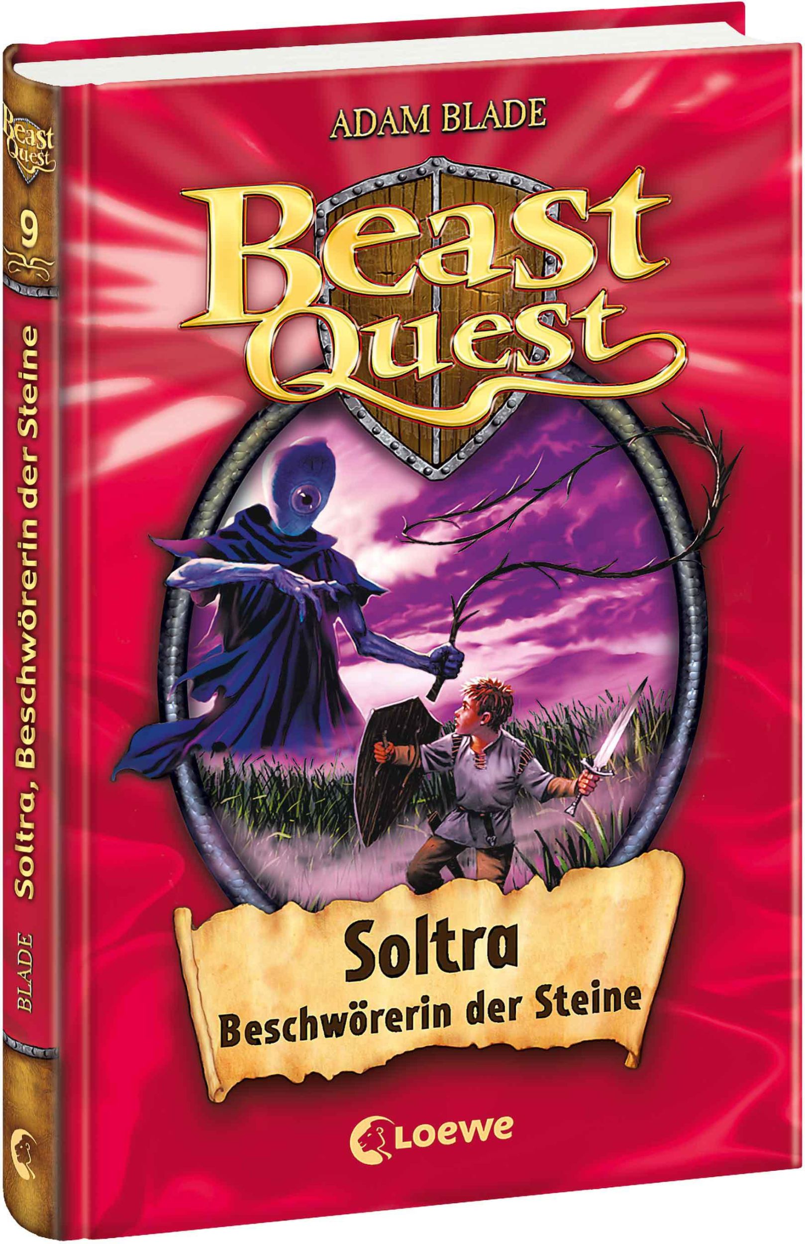 Cover: 9783785566589 | Beast Quest 09. Soltra, Beschwörerin der Steine | Adam Blade | Buch