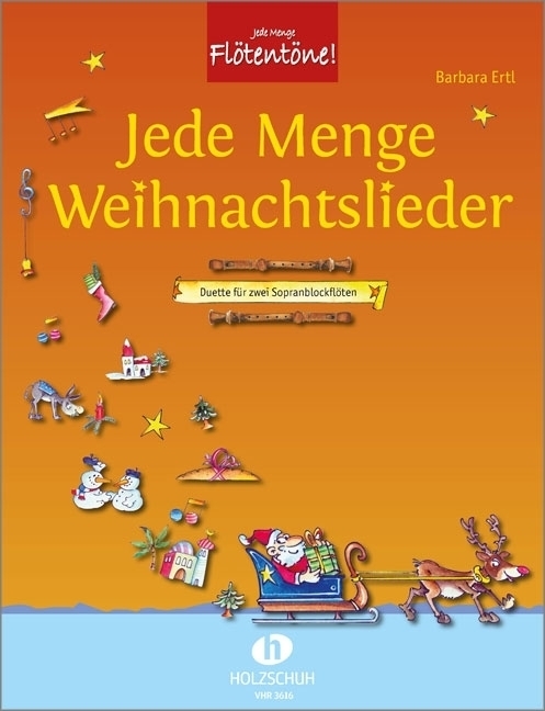 Cover: 9783920470955 | Jede Menge Weihnachtslieder | Barbara Ertl | 2007 | Holzschuh