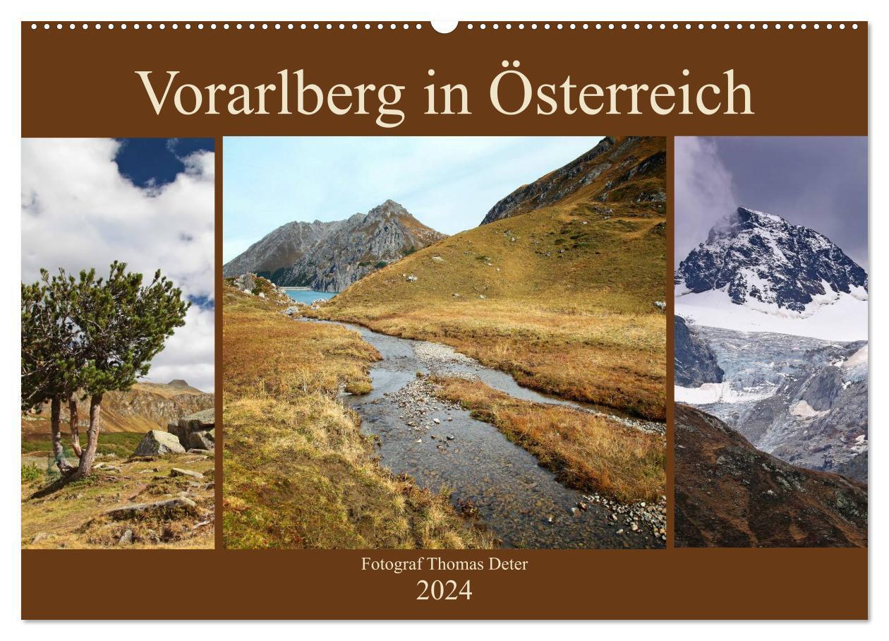 Cover: 9783383438325 | Vorarlberg in Österreich (Wandkalender 2024 DIN A2 quer), CALVENDO...