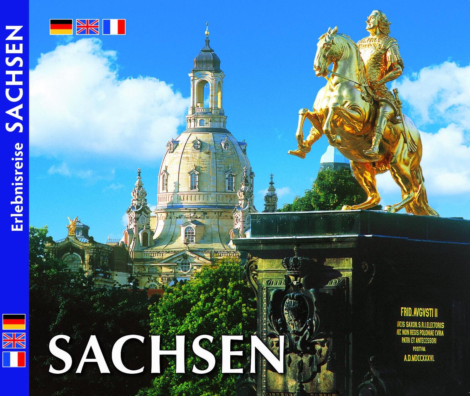 Cover: 9783946158011 | SACHSEN | Erlebnisreise durch Sachsen | Horst Ziethen | Buch | Deutsch
