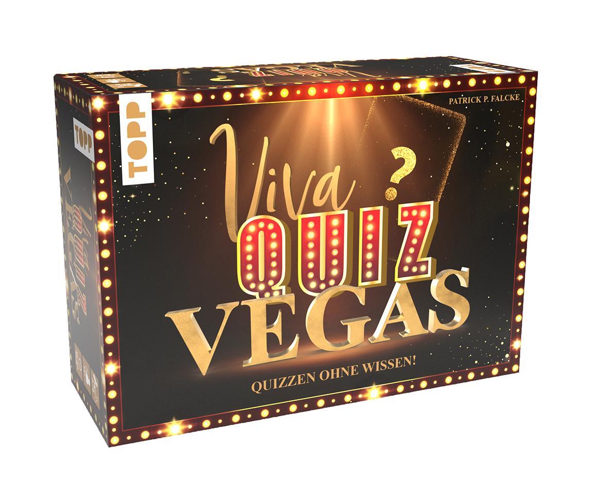 Cover: 4007742184049 | Viva Quiz Vegas! - Quizzen ohne Wissen! Von Patrick P. Falcke | Klein
