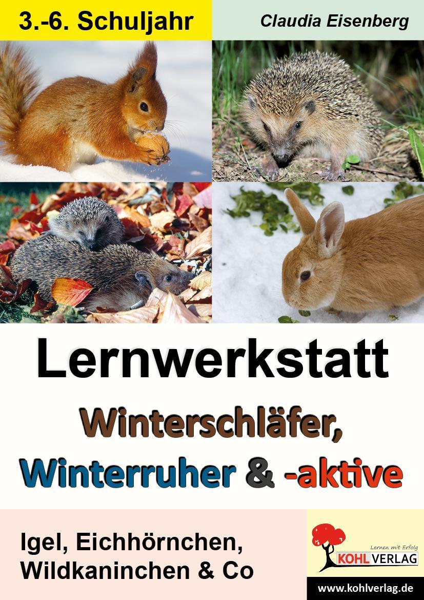 Cover: 9783866325746 | Winterschläfer, Winterruher & -aktive Igel, Eichhörnchen,...