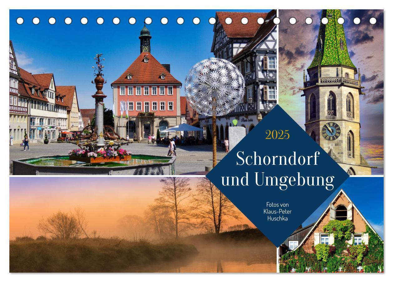 Cover: 9783383966064 | Schorndorf und Umgebung (Tischkalender 2025 DIN A5 quer), CALVENDO...