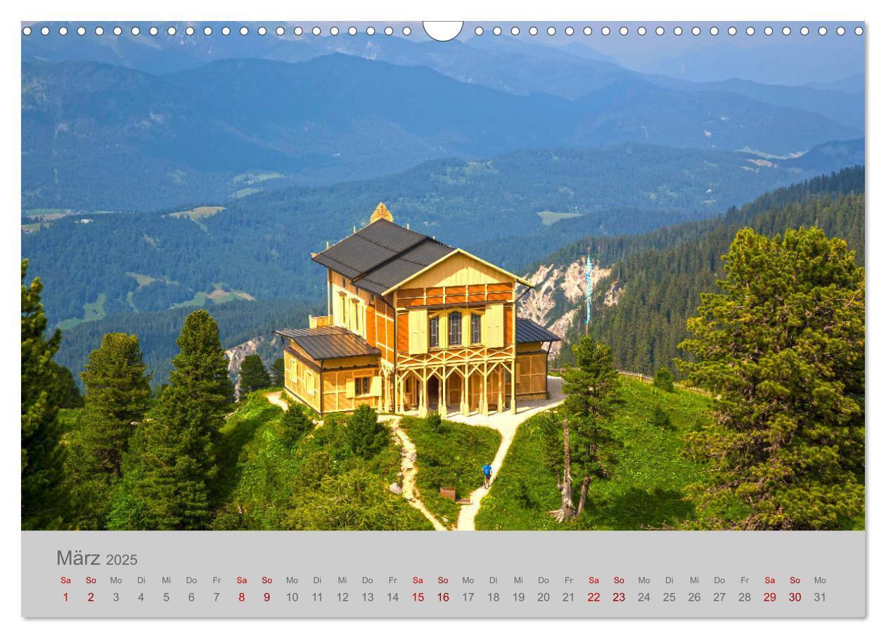 Bild: 9783435191321 | Garmisch-Partenkirchen Werdenfelser Land (Wandkalender 2025 DIN A3...