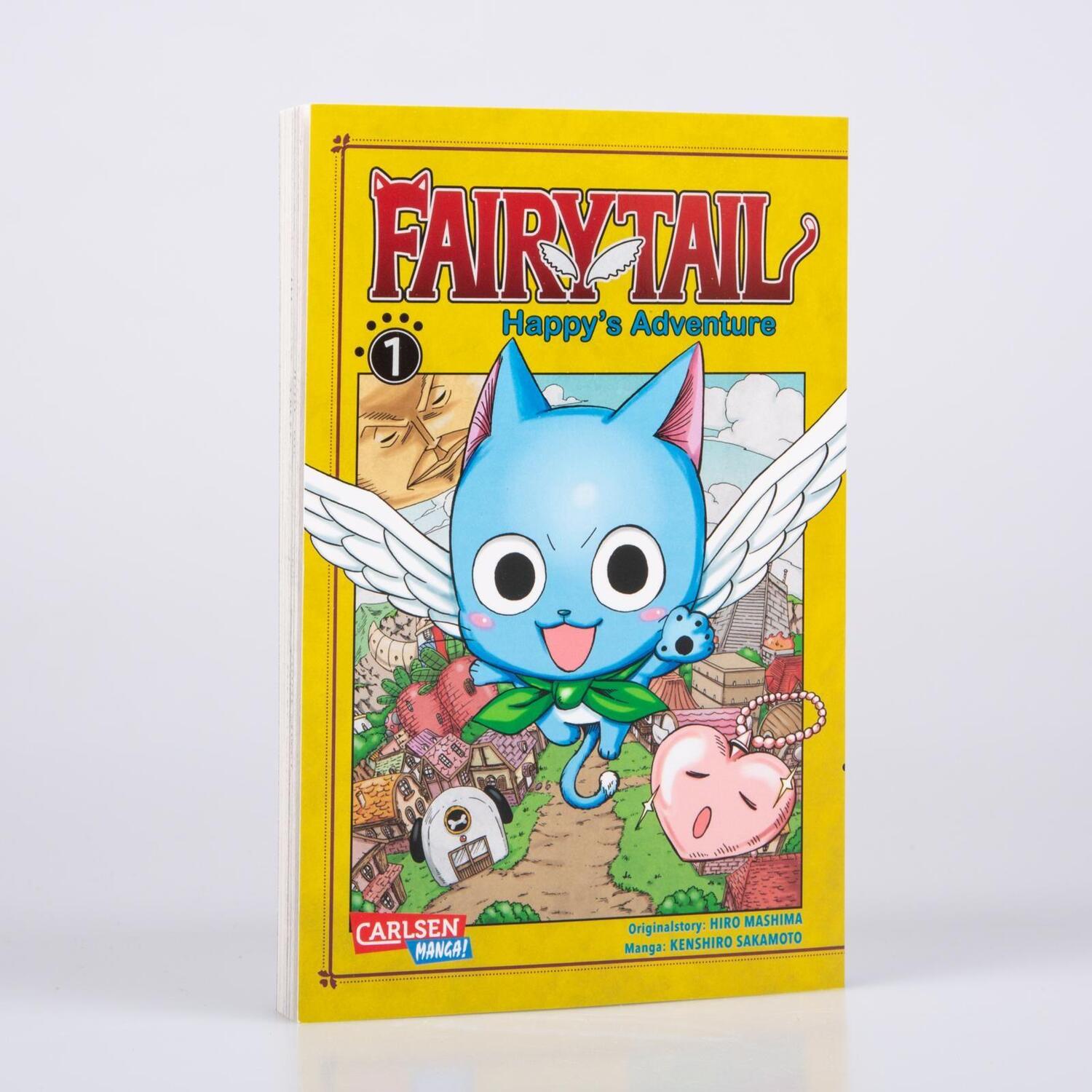 Bild: 9783551768049 | Fairy Tail - Happy's Adventure 1 | Kenshiro Sakamoto (u. a.) | Buch