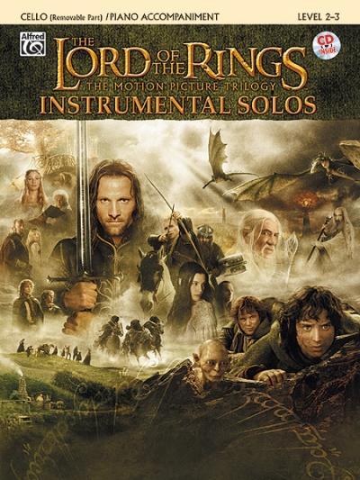 Cover: 9780757923319 | The Lord of the Rings Instrumental Solos for Strings: Cello (with...