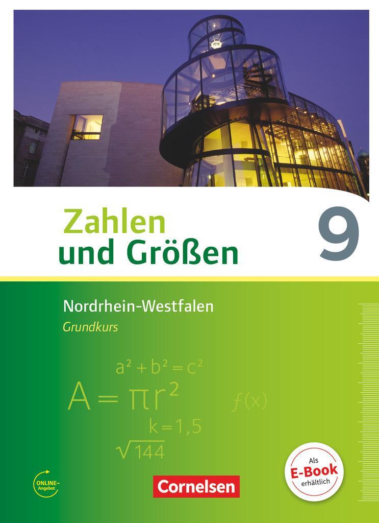 Cover: 9783060410071 | Zahlen und Größen 9. Schuljahr - Nordrhein-Westfalen Kernlehrpläne...