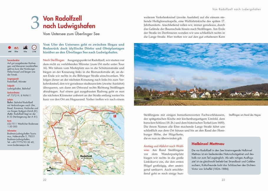 Bild: 9783842520677 | Radtouren für Langschläfer Bodensee | Benedikt Grimmler | Taschenbuch